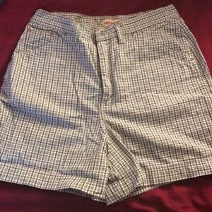 Plaid shorts